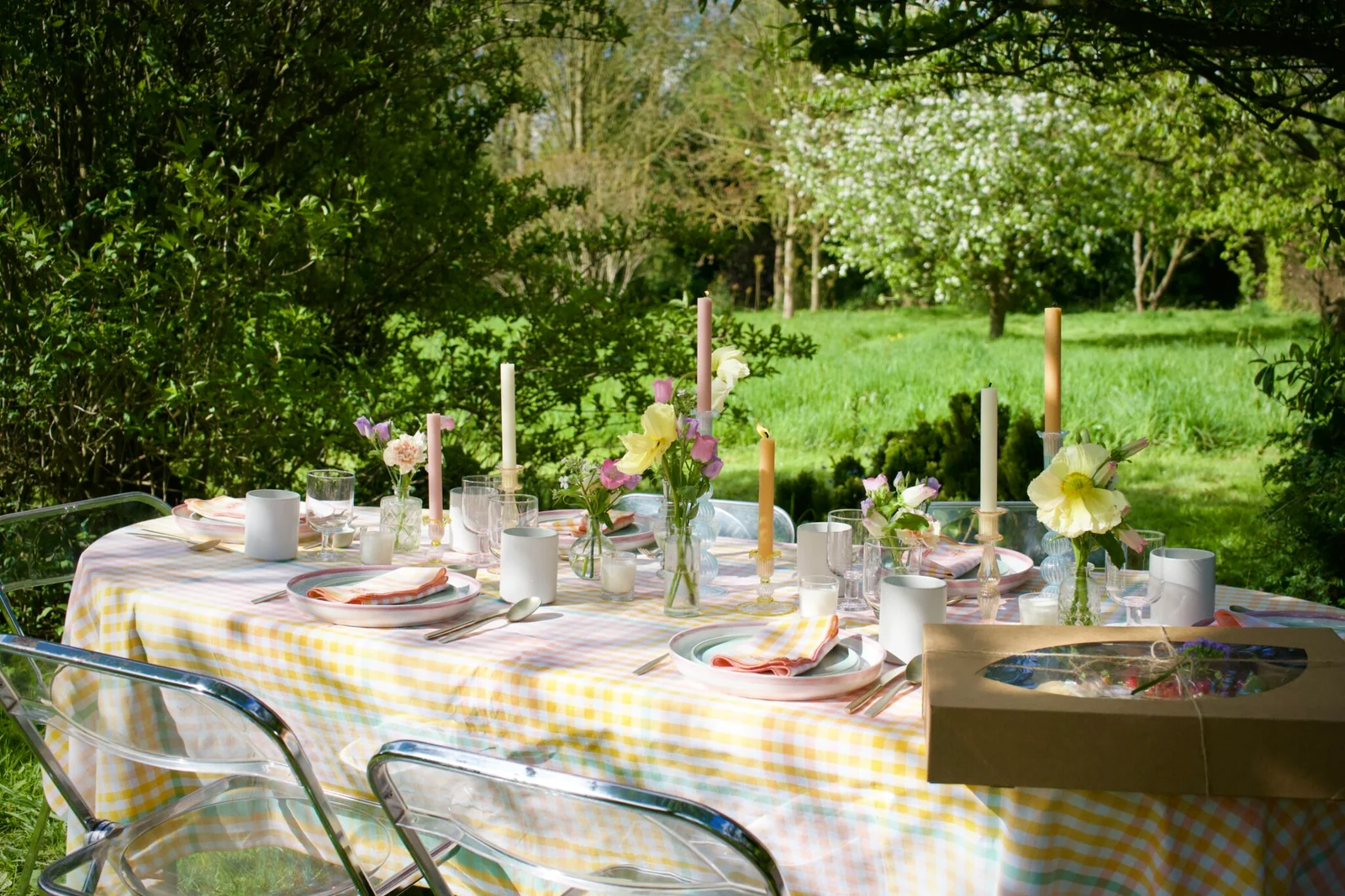 Photo ambiance de table Pistache Club