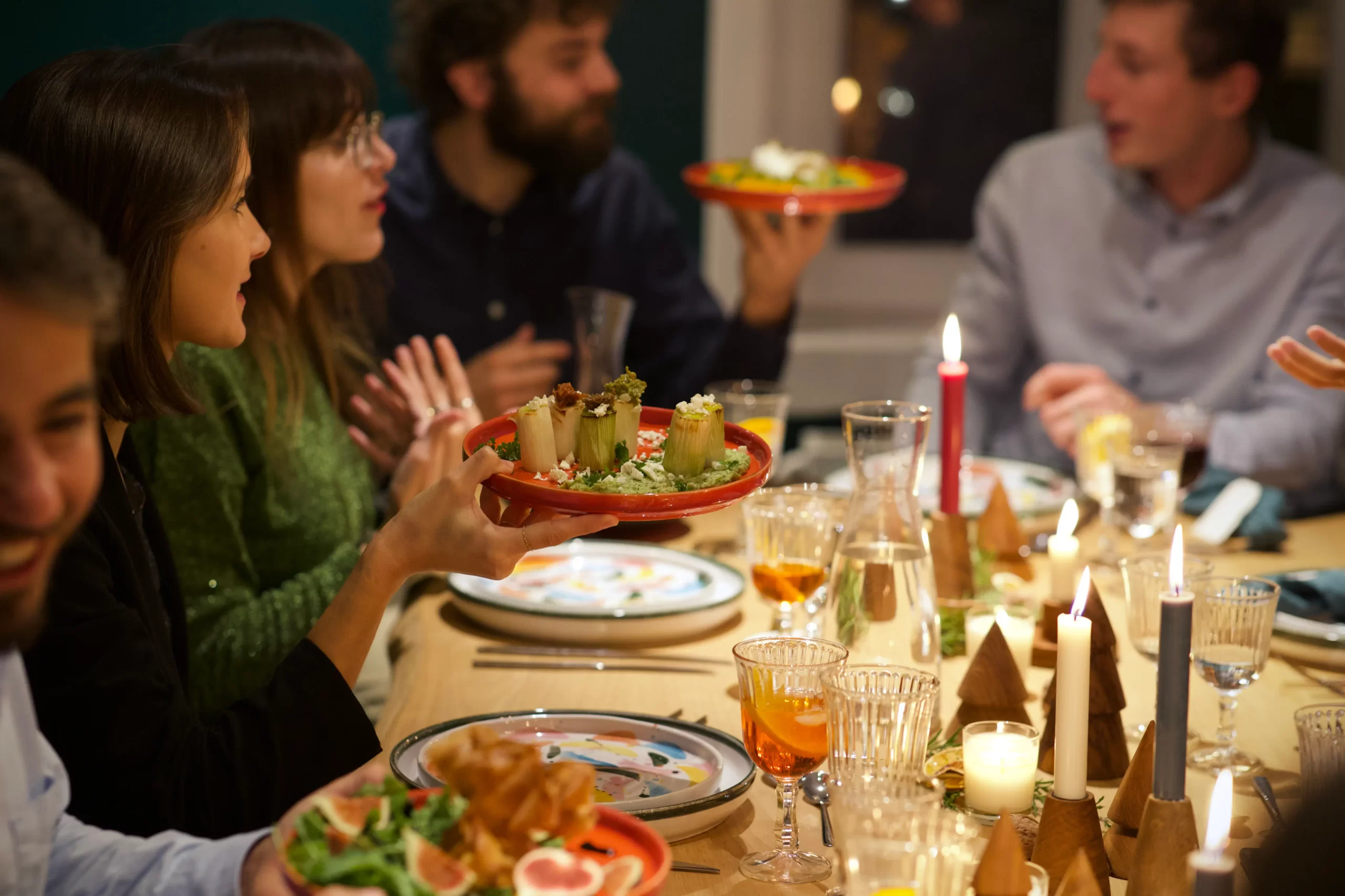 Repas entre amis - Pistache Club