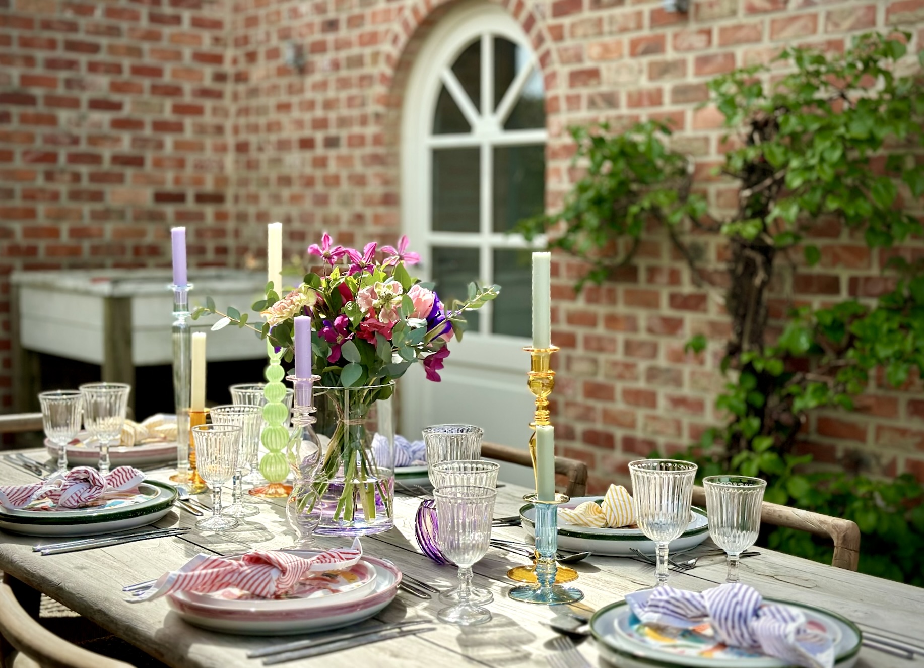 Photo ambiance de table Pistache Club