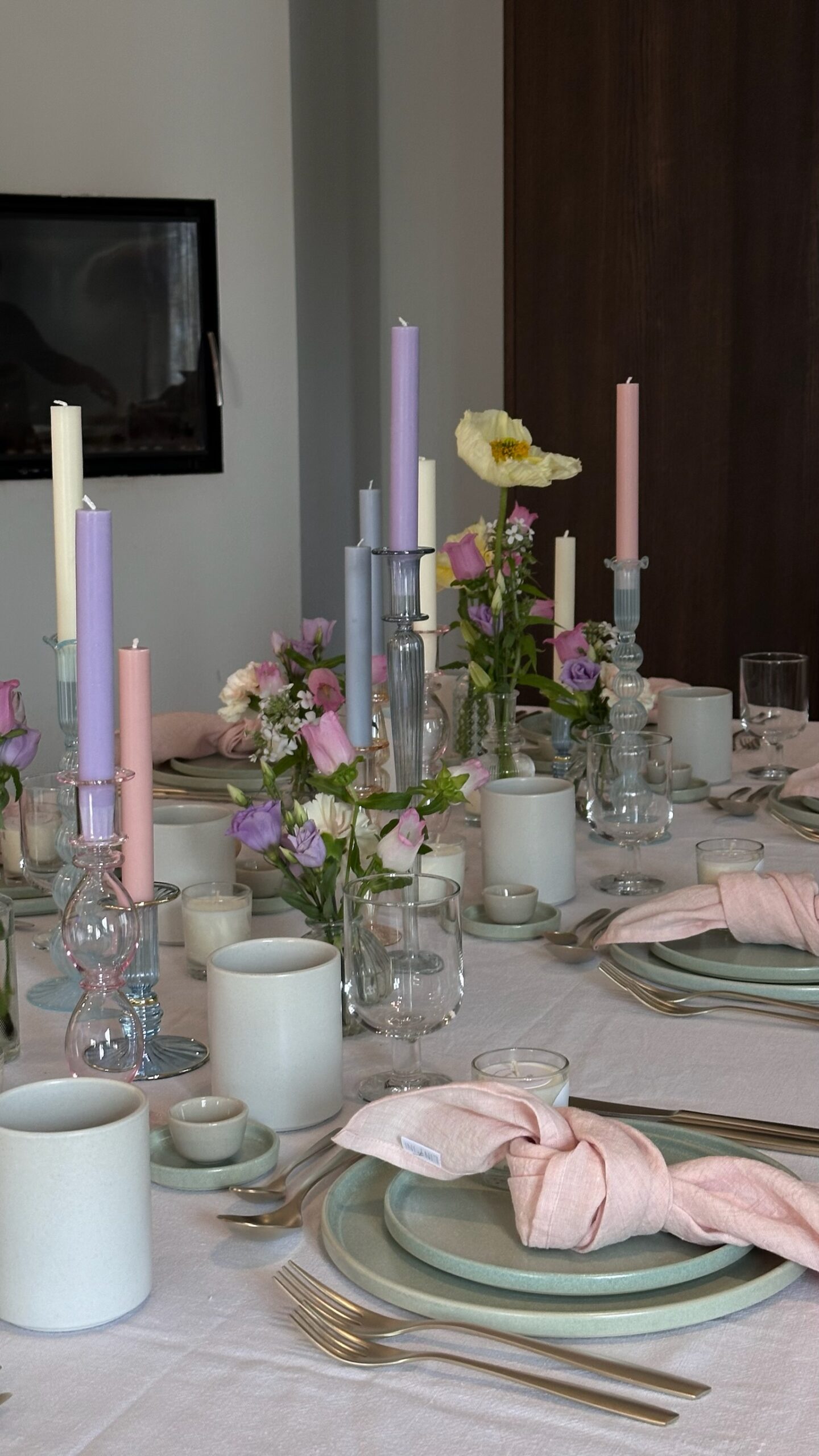 Photo ambiance de table Pistache Club